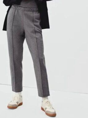 Everlane Cotton Dream Pant, Gray, Size S